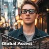Lumirio Smart Glasses, AI Glasses with Camera Audio, AI Real-Time Translation, Bluetooth Music Play, AI Voice Assistant, Recording, AI Recognition, Translator Glasses view 2