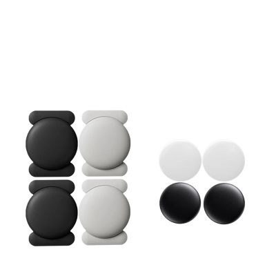 4-Pack iOS GPS Smart Tag for Apple Find My Tracker Kits with Strong Magnetic Suction Silicone Shell Anti-Loss for Skateboard Car(4-pack1)