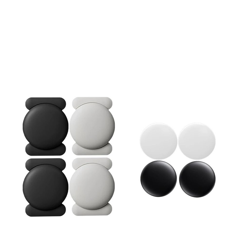 4-Pack iOS GPS Smart Tag for Apple Find My Tracker Kits with Strong Magnetic Suction Silicone Shell Anti-Loss for Skateboard Car(4-pack1)