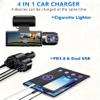 1080P Dual Dash Cam: Front/Inside, 32GB, IR Night Vision, 170 Wide Angle, G-Sensor, 24H Parking. Easy Install. Ideal Gift. (with 1080P) view 3