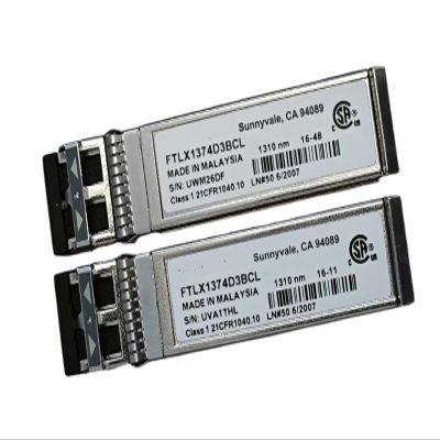 1PCS 10G SFP+/FTLX1374D3BCL/1310NM LRM 1.4KM Optical Fiber Transceiver/10g sfp+ Network Adapter General Switch