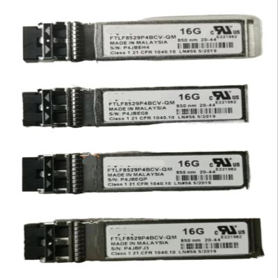 1pc 16g Fiber FTLF8529P4BCV-QM 332-00351+A1 16GB 850NM 100M SR LC-LC sfp Fiber transceiver