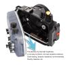 YaelHelens A6000 Underwater Camera Housing, Professional Waterproof Case, IPX8 Rated 130ft Depth, Drop-Proof, Freeze-Proof (YH-A6000) view 3