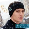 Bluetooth Headband Headphones Double-Layer Ear Warmer for Men Women Winter Cold Weather Wireless Music Thick Fleece Lined Ear Muffs Outdoor Sports Running Cycling (Gray) view 2