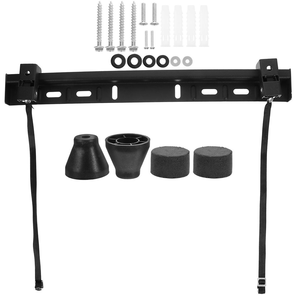 OSOLADY Studless Tv Wall Mount Bracket for Tvs Mechanical Support with Sponge Pad No Drilling Installation Impact-Resistant Construction for Secure Wall Hanging