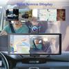 10.26" Wireless Portable Carplay Screen CarPlay & Android Auto Car Stereo 360 Rotation 4K Dash Cam 1080p Rear Camera Mirror Link Voice Control GPS Navigation(SD Card Excluded) view 3