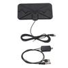 TV Digital Antenna HDTV Indoor DVB-T Amplified Antennas Arial Freeview for Local Channels Black view 2