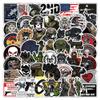 100pcs Tactical Stickers Pack for TeensTactical Sticker for Hard HatMilitary Decals for Water BottleCool Decal for LaptopPhone CaseCarGuitarBumperSkateboardFunny Gifts for Adults/Kids/Boys view 1