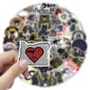 100pcs Tactical Stickers Pack for TeensTactical Sticker for Hard HatMilitary Decals for Water BottleCool Decal for LaptopPhone CaseCarGuitarBumperSkateboardFunny Gifts for Adults/Kids/Boys view 2