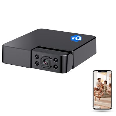 YuDiBYW Wireless WiFi Hidden Camera,HD1080P Video Recording Camera,Nanny Cam,Pet Baby Monitor with Night Vision Hotspot Remote Monitor
