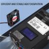 1500W Switching Power Supply 110V/220V AC-DC 0-12V 24V 36V 48V 60V 72V 80V 110V 150V 220V Adjustable Digital Display SMPS(110VAC,0-48V) view 3