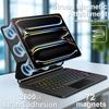 ALIWLHOF for iPad Pro 13 Inch Case with Keyboard (M5/M4, 2025/2024),iPad Pro 13 Keyboard Case with Easy-Set Magnetic Stand7 Colors Backlight - Multi-Touch Trackpad Keyboard Case for iPad Pro 13 view 3