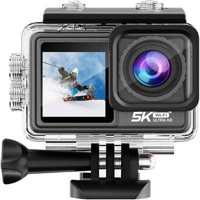 Action Camera Touch Screen 5K 30FPS Waterproof