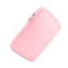 NOLITOY Portable E-Reader Protective Sleeve Secure Zipper Closure Dirtproof and Splashproof E-Reader Bag Stylish Pink Travel Cover for Ebook Readers view 1