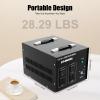 Voltage Converter Transformer 5000VA Step Up/Down Convert from 110 Volt to 220 Volt 4 Sockets Multi - Protection Mechanisms (2 Universal Sockets, 2 US Standard) view 4
