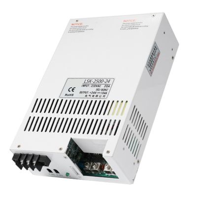 Adjustable Switching Power Supply Digital Display 2500W AC/DC CC/CV 0-12V 24V 36V 48V 60V 72V 80V 110V 220V Industrial SMPS(0-15V 0-166.6A)