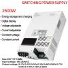 Adjustable Switching Power Supply Digital Display 2500W AC/DC CC/CV 0-12V 24V 36V 48V 60V 72V 80V 110V 220V Industrial SMPS(0-15V 0-166.6A) view 2