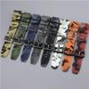 18mm Soft Rubber Sport Sweat-proof Watchband Fit for Casio W-218H/AE1200/1000W/1300/W-800H/216H/735H(Camouflage Orange) view 2