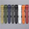 18mm Soft Rubber Sport Sweat-proof Watchband Fit for Casio W-218H/AE1200/1000W/1300/W-800H/216H/735H(Camouflage Orange) view 3