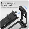 SZZCNOX Camera Cage for DJI Action 5 Pro/4/3 Action Camera Housing Case, Integrated Street Photography Handle Protective Frame Cage with Cold Shoe Mount for Light/Microphone view 4