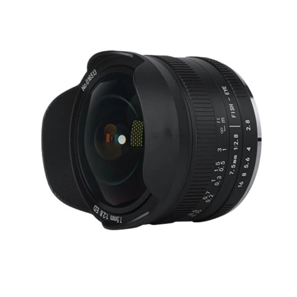 Compatible for Sony E 7.5mm F2.8 Mark II Ultra Wide-Angle Fisheye Lens XF Z M4/3 EOS-M M50 RF(RF Mount)