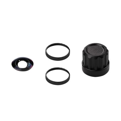 Compatible for Insta360 X5 Lens Replacement Kit with Mount Tool(Black 1Pc)