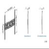 Meliconi SpaceSystem Flat 400 Slim  Ultra Slim TV Wall Bracket for 40"-82" TVs, VESA 200 x 200/300 x 300/400 x 400 cm / 50 kg/Suitable for Plasterboard, Made in Italy view 4