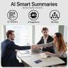 Ai Voice Recorder, Note Voice to Text Recorder W/Magnetic Case, App Control, Transcribe & Summarize with by Chatgpt, Support 112 Languages, 64GB Memory, Audio Recorder for Lectures, Meetings, Calls view 2