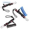 Pryntopha Quick Disconnect Rotating Snap Hook Lanyard Professional Scubas Gear for Attaching Underwater Cameras Light Corrosions Diving view 3