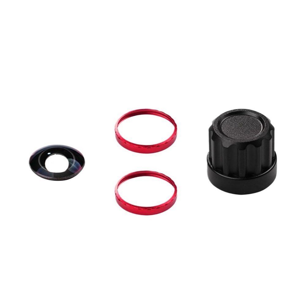Compatible for Insta360 X5 Lens Replacement Kit with Mount Tool(Red 1Pc)