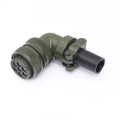 MS5015 MS3108A-24-10S 7 Core U.S. Military Standard Aviation Plug Connector 7 Pin 7P