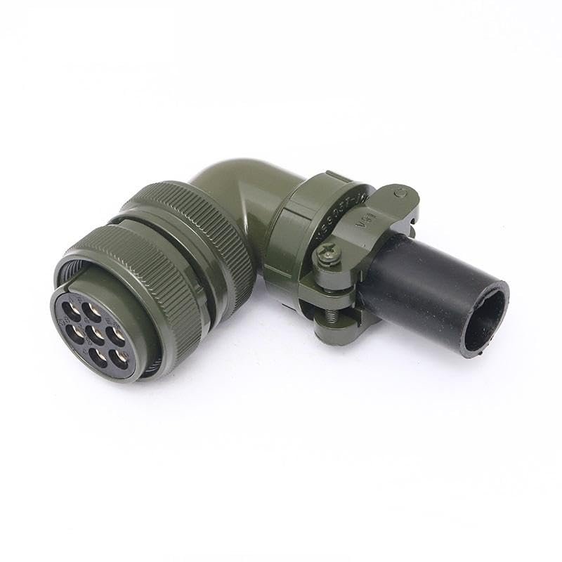 MS5015 MS3108A-24-10S 7 Core U.S. Military Standard Aviation Plug Connector 7 Pin 7P