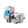 1 Pcs Cat6a Cat7 Cat8 Jack, RJ45 STP Zinc Alloy Module Shielded Adapter 40 Gigabit(CAT7 STP) view 2