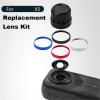 Compatible for Insta360 X5 Lens Replacement Kit with Mount Tool(Blue 1Pc) view 3
