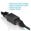 2PCS RJ45 Coupler Ethernet Extender 1000Mbps, Cat6A Cat6 Cat5e Ethernet Adapter LAN Connector view 2