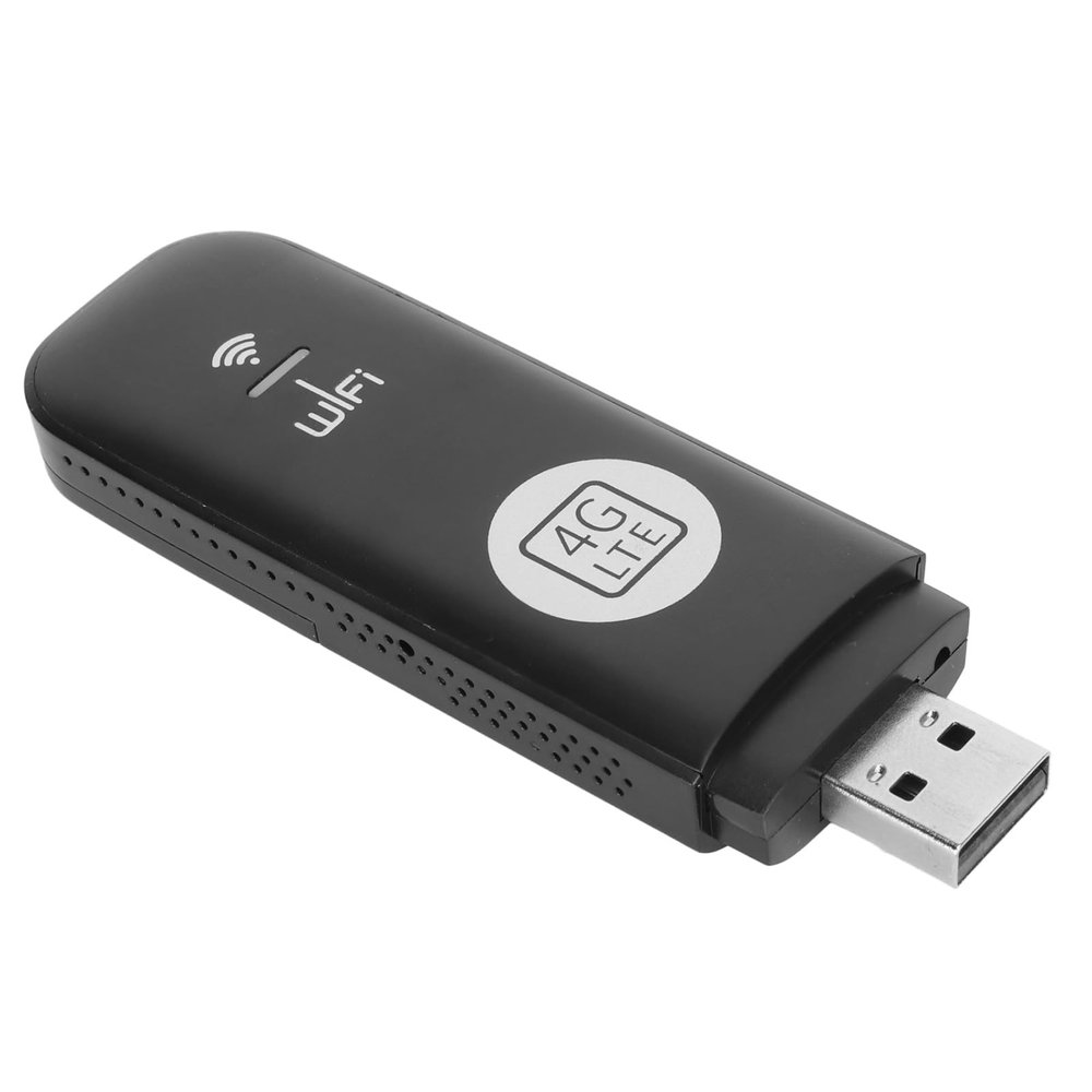 VBESTLIFE 4G LTE USB WiFi Dongle & Mobile Hotspot Router, 150Mbps High Speed Portable Travel Modem with SIM Card Slot, Support 8 Users
