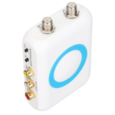 SUNGOOYUE HDM66 to RF Modulator, PALNTSC Compatible, 1080P Resolution Support, ABS Material, Output, DC 5V Power Supply