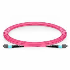 Fiber Jumper MTP (Female) to 4 LC Connector; 4M Length