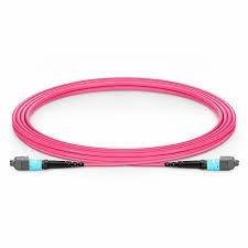 Fiber Jumper MTP (Female) to 4 LC Connector; 4M Length