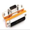 LOKLNEYK DB25 to DB9 Adapter Serial Port Connector D-SUB MI NI Gender Changer(DB25 F to DB9 Male) view 3