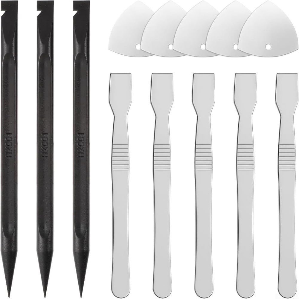 13Pcs Pry Tool Set With Spudgers For Electronics Repair Featuring Stainless Steel And Plastic Construction For Long Term Use