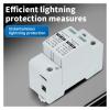 DC Surge Protection Device 2P 3P500V600V800V1000V ovoltaic Solar Lightning Arrester(2P,1000V) view 3