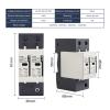 2P SPD Din Rail DC House Surge Protector 10KA~20KA Outdoor Low-Voltage Arrester Device 500V 600V 800V 1000V Lightning Protection(600V) view 2