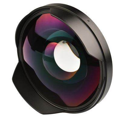 Compatible for 52MM / 58MM / 62MM /67MM / 72MM 0.3X Ultra Fisheye Wide Lens Adapter with Hood for Camcorders(72MM)