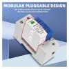 TXST-P40 AC SPD Din Rail 1P+NPE 3P+NPE 50KA T1 T2 385V 275V 255V House Surge Protector Protective Low-Voltage Device Lightning Arrester(275V,1P NPE) view 3