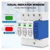 TXST-P40 AC SPD Din Rail 1P+NPE 3P+NPE 50KA T1 T2 385V 275V 255V House Surge Protector Protective Low-Voltage Device Lightning Arrester(275V,1P NPE) view 4