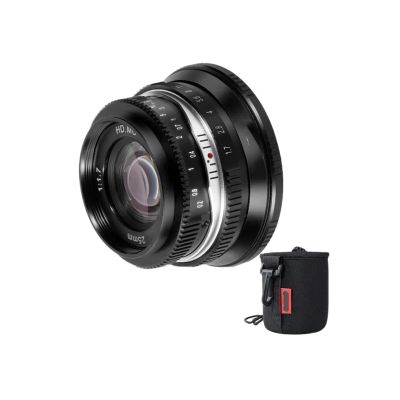 Compatible for Fuji X 25mm F1.7 APS-C Manual Focus Prime Lens RF Z M4/3 E Mount(RF)