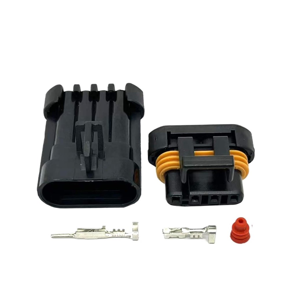 1/5/10/20 Sets 4 Pin 12162102 Alternator Connector LS1 LS6 Coil Pack Connectors 12162144 for(20 Sets Male Female)