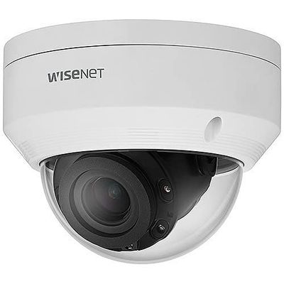 Hanwha Vision ANO-L7082R 4MP IR Bullet Camera, 3.310.3mm Varifocal Lens, 30m IR, H.265, WDR 120dB, IP66, PoE, Motion Detection CCTV