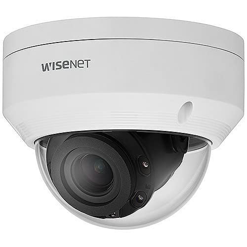 Hanwha Vision ANO-L7082R 4MP IR Bullet Camera, 3.310.3mm Varifocal Lens, 30m IR, H.265, WDR 120dB, IP66, PoE, Motion Detection CCTV